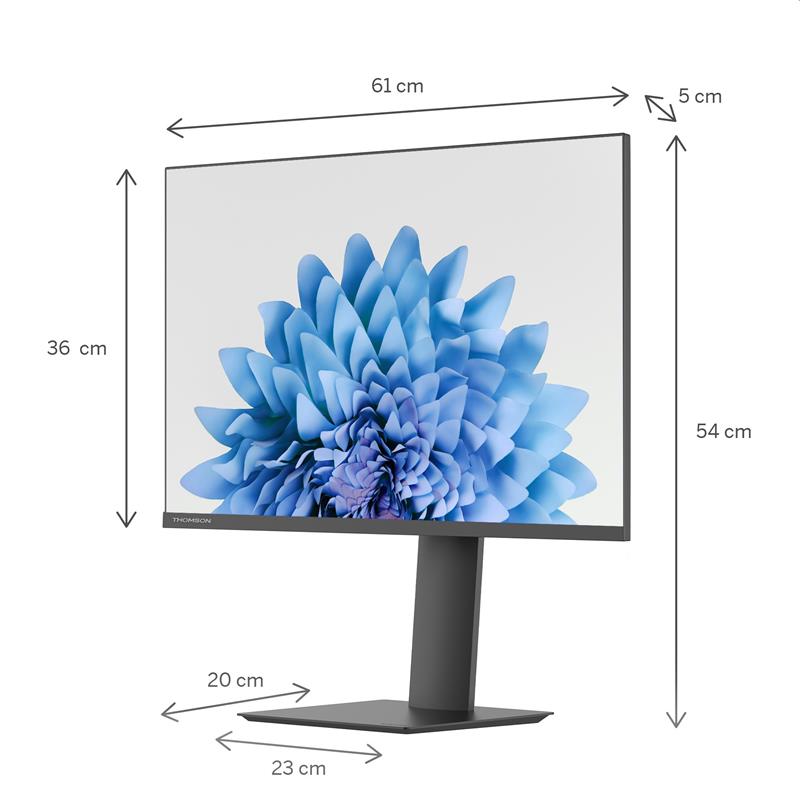 Thomson M27FB5C14 - 27" FHD, IPS, 100Hz, 5ms, 300cd, 1300:1, USB-C, HDMI, repro, 3Yr
