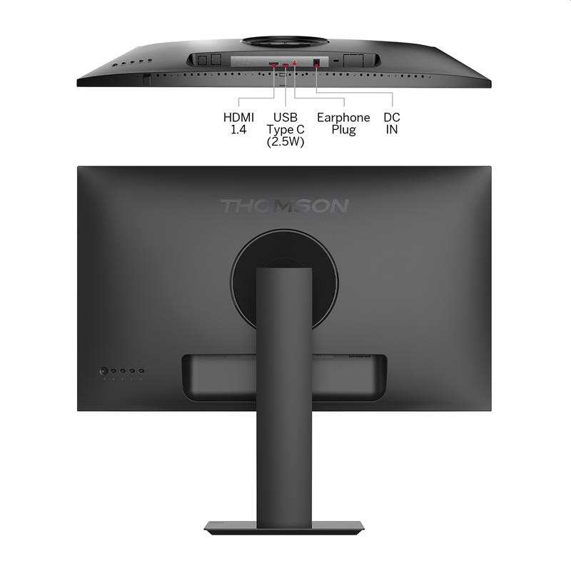 Thomson M27FB5C14 - 27" FHD, IPS, 100Hz, 5ms, 300cd, 1300:1, USB-C, HDMI, repro, 3Yr