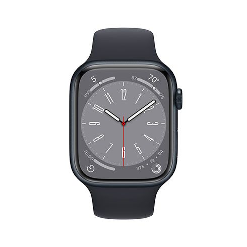 Apple Watch Series 8 GPS 45mm puzdro z temne atramentového hliníka *Trieda C*