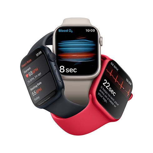 Apple Watch Series 8 GPS 45mm puzdro z temne atramentového hliníka *Trieda C*