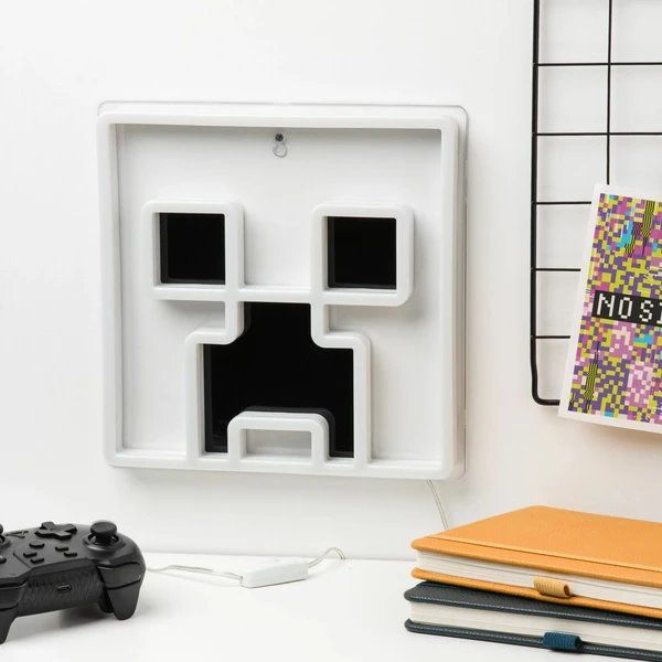 Lampa Neon Creeper (Minecraft)