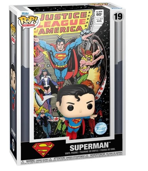 Pop! Comic Covers: Justice League of America Superman (DC Comics) Special Edition