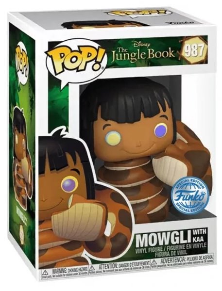 POP! Disney: Mowgli with Kaa (The Jungle Book) Special Edition