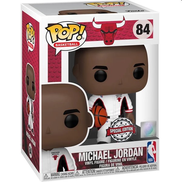 POP! Basketball: Michael Jordan (Bulls White Warmup) Special Edition
