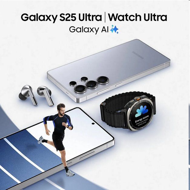 Samsung Galaxy S25 Ultra 5G 12GB/1TB Titanium Black/Černý titan