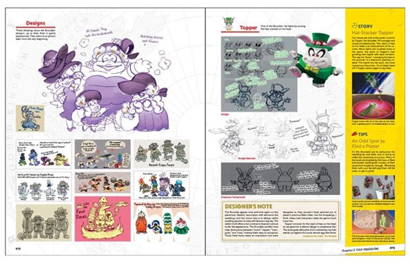 Super Mario Odyssey Art Book