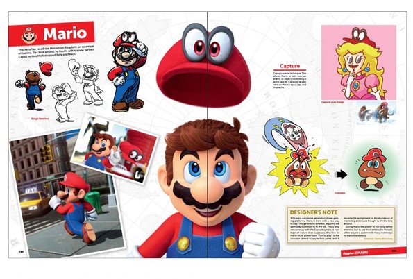 Super Mario Odyssey Art Book