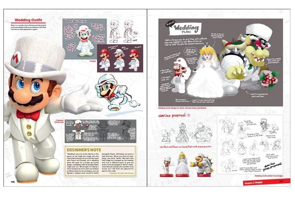 Super Mario Odyssey Art Book