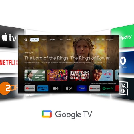 Thomson Streaming Box Plus 270 - 4K UHD, Google TV, Dolby Vision+Atmos