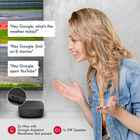Thomson Streaming Box Plus 270 - 4K UHD, Google TV, Dolby Vision+Atmos