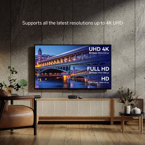 Thomson Streaming Box Plus 270 - 4K UHD, Google TV, Dolby Vision+Atmos