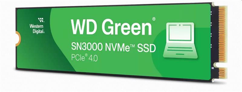 WD Green SN3000 SSD 2TB M.2 NVMe Gen4 5000/4200 MBps