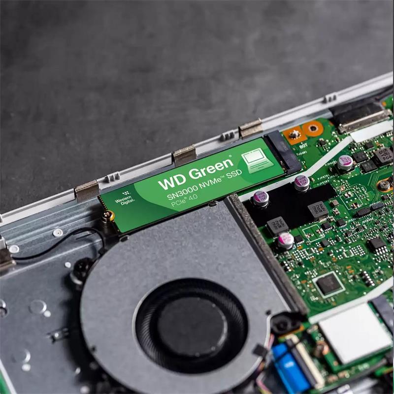 WD Green SN3000 SSD 2TB M.2 NVMe Gen4 5000/4200 MBps
