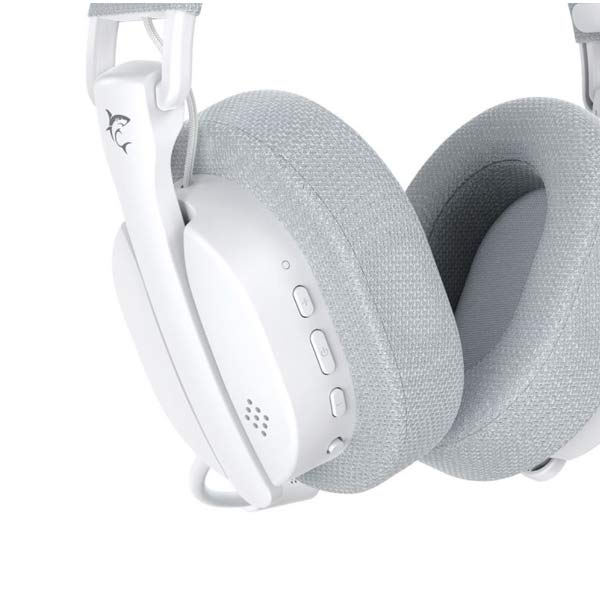 White Shark Wireless Gaming headphones FIRECREST, PC, PS4/PS5, MAC, white