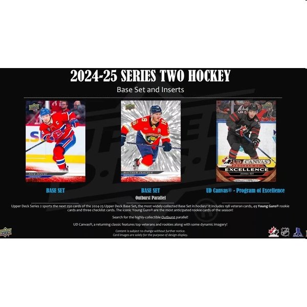 2024-25 Upper Deck Series 2 Hockey TIN Box 2024-25 Upper Deck Series 2 Hockey TIN Box