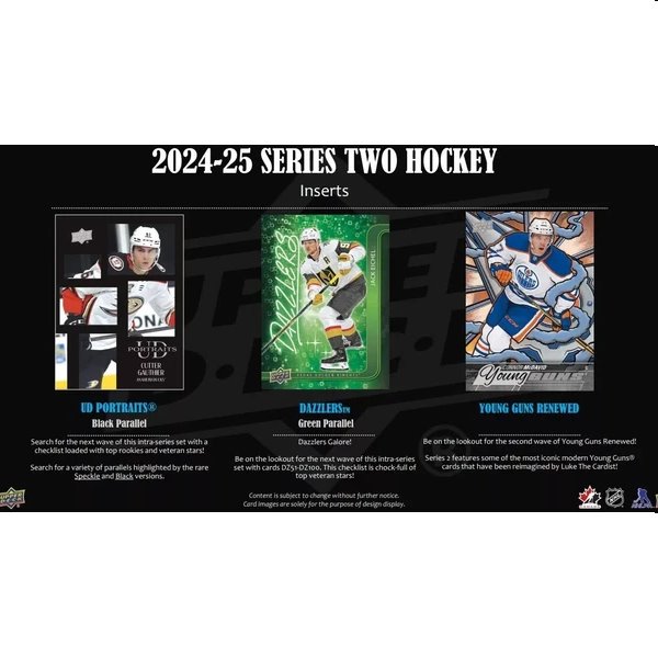 2024-25 Upper Deck Series 2 Hockey TIN Box 2024-25 Upper Deck Series 2 Hockey TIN Box