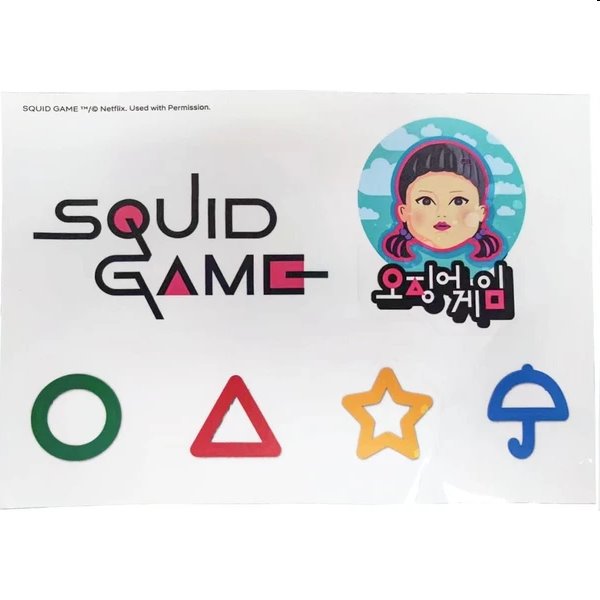 Darčeková box Squid Game Netflix & Chill Gift Box