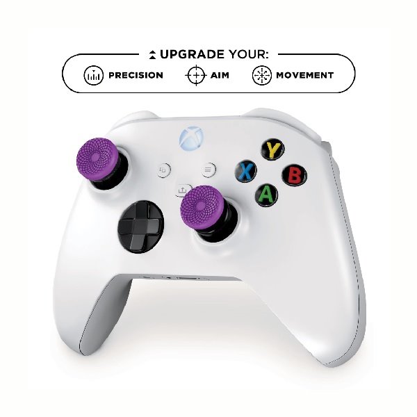 Kontrolfreek Frenzy Performance Thumbsticks made for Xbox Series X|S, Xbox One, purple