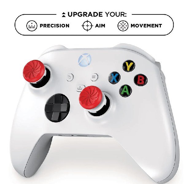 Kontrolfreek Inferno Performance Thumbsticks made for Xbox Series X|S, Xbox One, red Kontrolfreek Inferno Performance Thumbsticks made for Xbox Series X|S, Xbox One, red