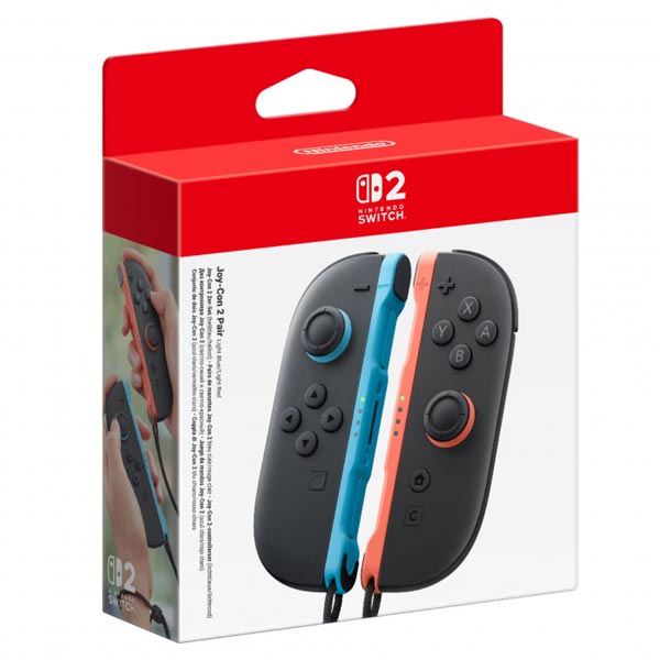 Nintendo Switch 2 Joy-Con 2 Pair Light Blue/Light Red Nintendo Switch 2 Joy-Con 2 Pair Light Blue/Light Red