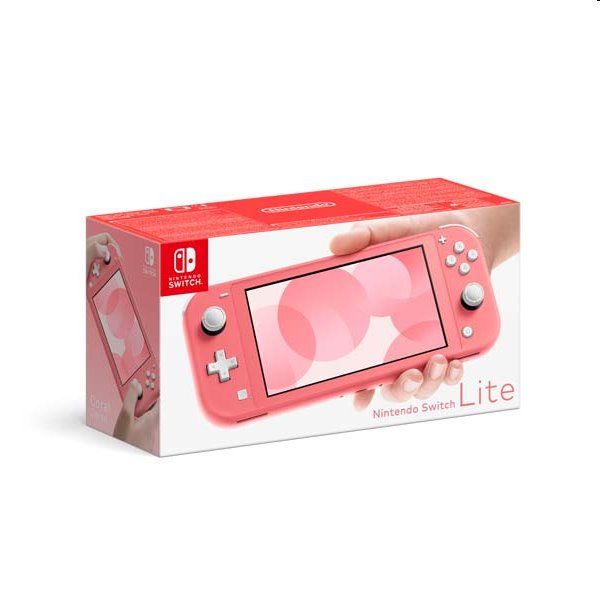 Nintendo Switch Lite, coral- OPENBOX (Rozbalený tovar s plnou zárukou)