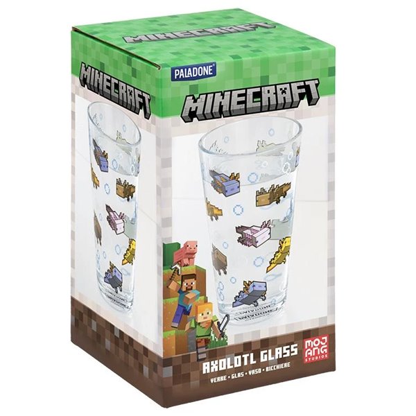 Pohár Axolotl Glass (Minecraft) Pohár Axolotl Glass (Minecraft)