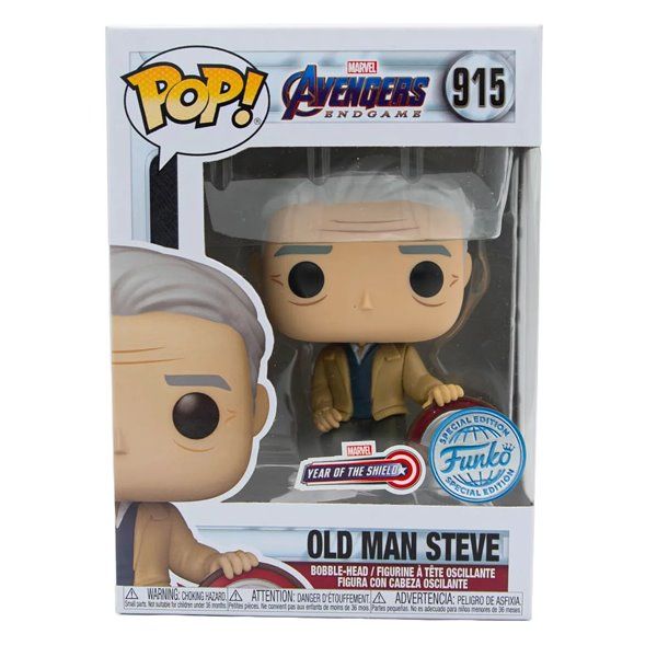 POP! Endgame: Captain America Old Man Steve (Marvel) Special Edition POP! Endgame: Captain America Old Man Steve (Marvel) Special Edition