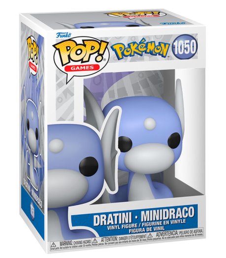 POP! Games: Dratini Minidraco (Pokémon) POP! Games: Dratini Minidraco (Pokémon)