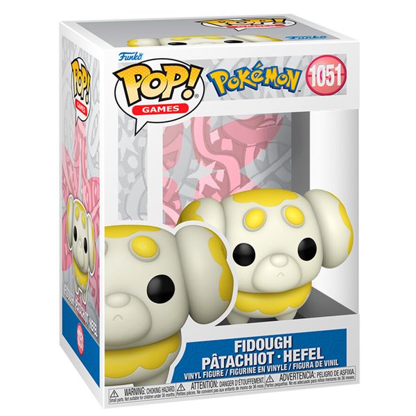 POP! Games: Fidough Patachiot Hefel (Pokémon)