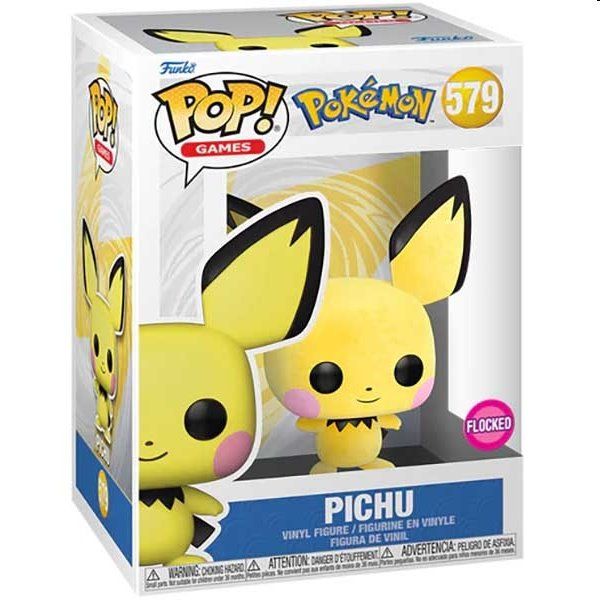 POP! Games: Pichu (Pokémon) Special Edition (Flocked)