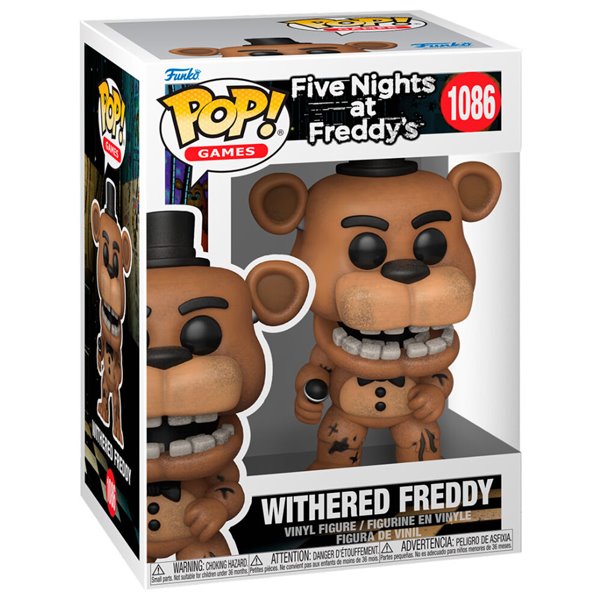 POP! Games: Withered Freddy (Five Nights at Freddy's) POP! Games: Withered Freddy (Five Nights at Freddy's)