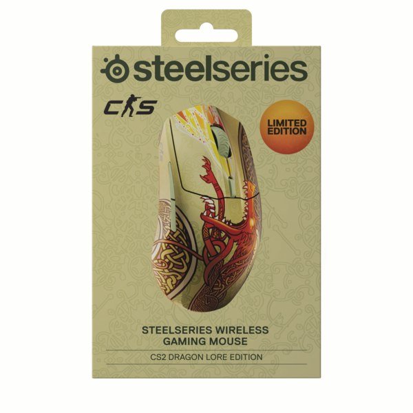 Steelseries Aerox 3 Wireless CS2 Dragon Lore