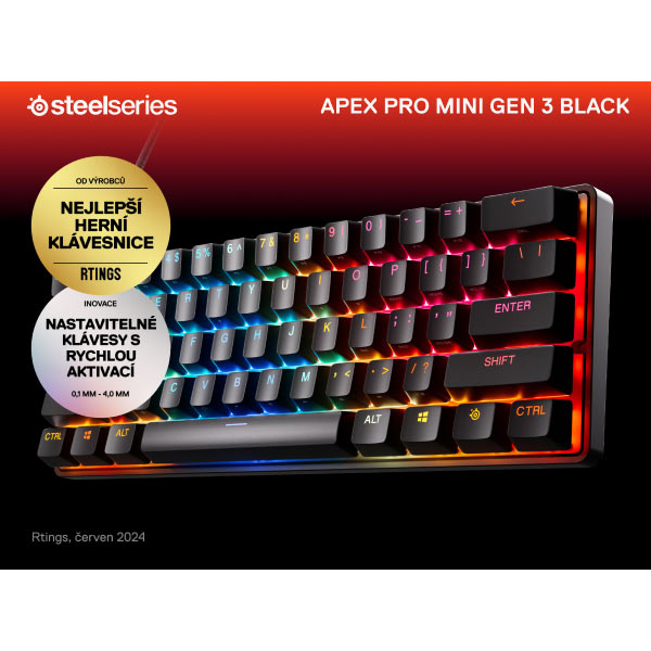 SteelSeries Apex Pro Mini Gen 3 US