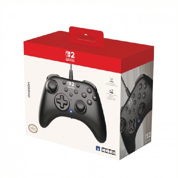 HORI Horipad for Nintendo Switch 2, black HORI Horipad for Nintendo Switch 2, black