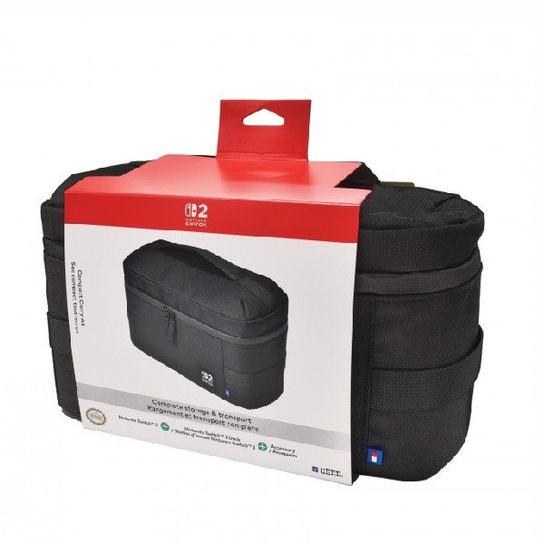 HORI Nintendo Switch 2 Compact Carry All, Black HORI Nintendo Switch 2 Compact Carry All, Black