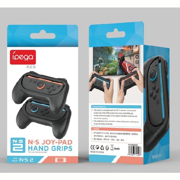 iPega SW2055H Grip pre JoyCon Ovládače Nintendo Switch 2, black