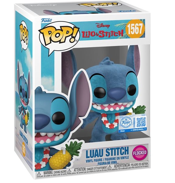 POP! Disney: Luau Stitch (Lilo & Stitch) Special Edition (Flocked)