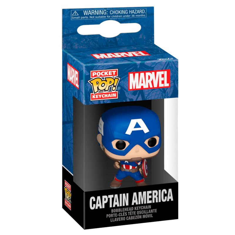 POP! Kľúčenka Captain America Classics (Marvel)