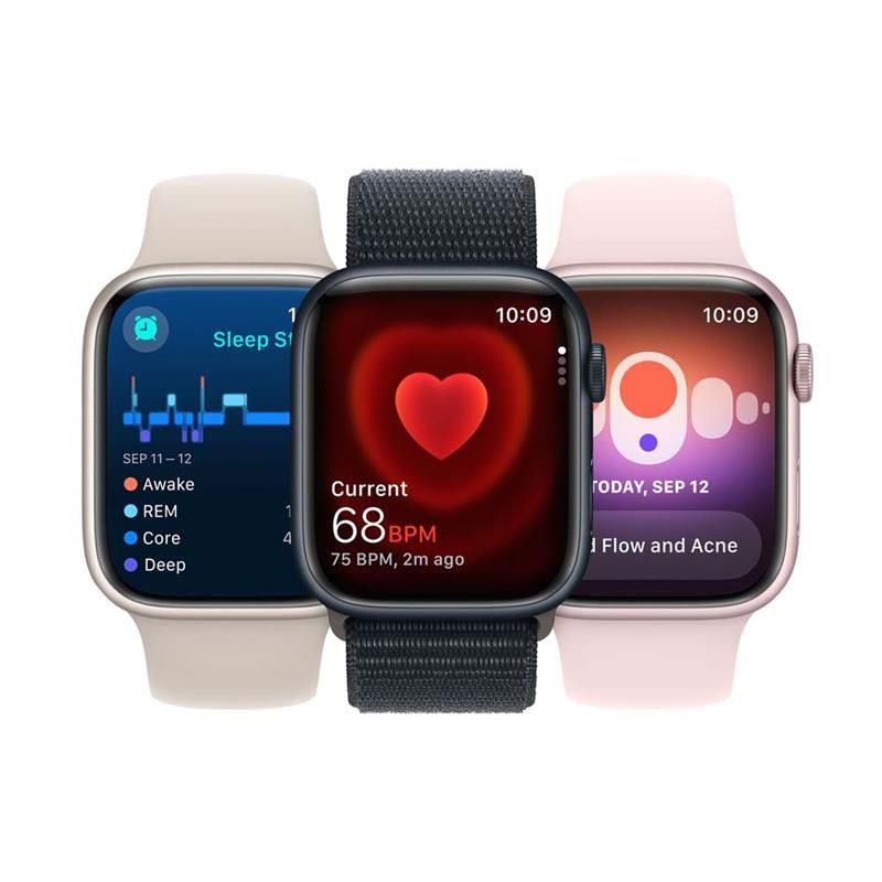 Apple Watch Series 9 GPS 45mm puzdro z temne atramentového hliníka *Nový z výkupu*