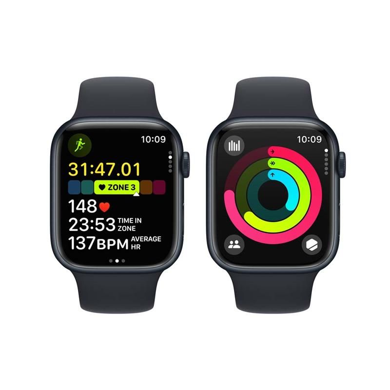 Apple Watch Series 9 GPS 45mm puzdro z temne atramentového hliníka *Nový z výkupu*