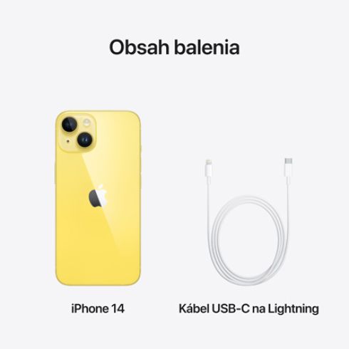 iPhone 14 128 GB žltá *Trieda A*