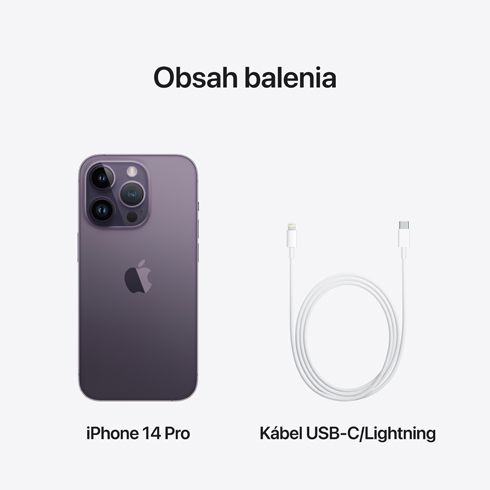 iPhone 14 Pro 256 GB temná fialová *Trieda A*
