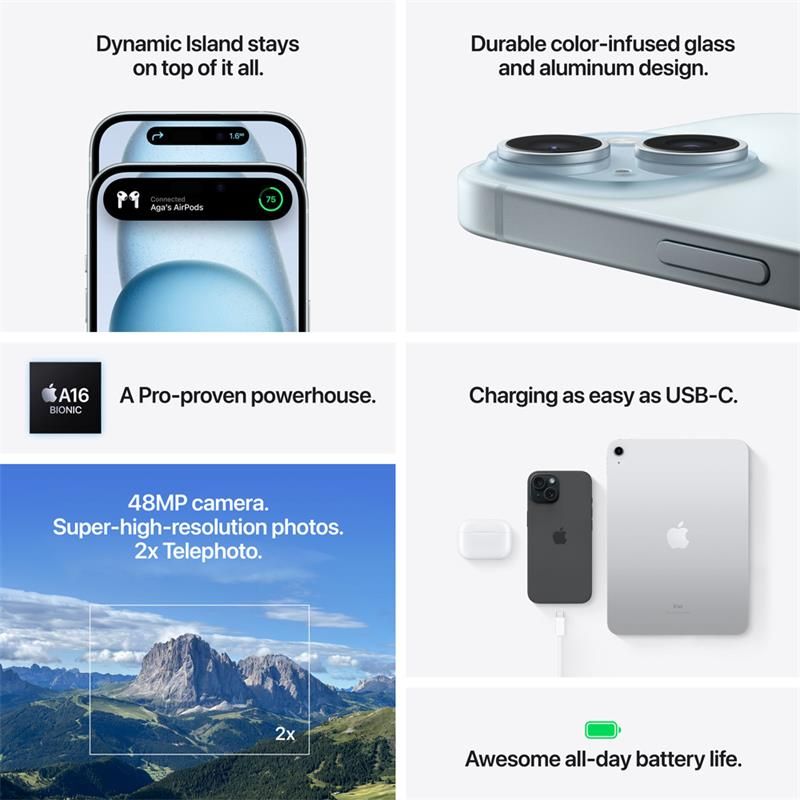 iPhone 15 Plus 128 GB ružová *Vystavený*