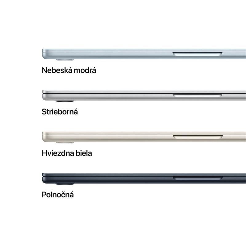 MacBook Air 15" Apple M4 10C CPU 10C GPU 24GB 512GB Hviezdny biely SK