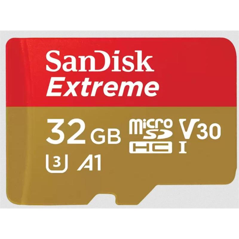 SanDisk Extreme 32GB microSD card