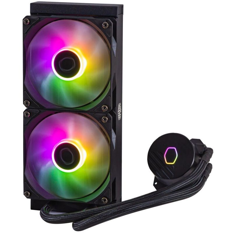 COOLER MASTER Liquid cooler CPU MasterLiquid ML240L Core ARGB