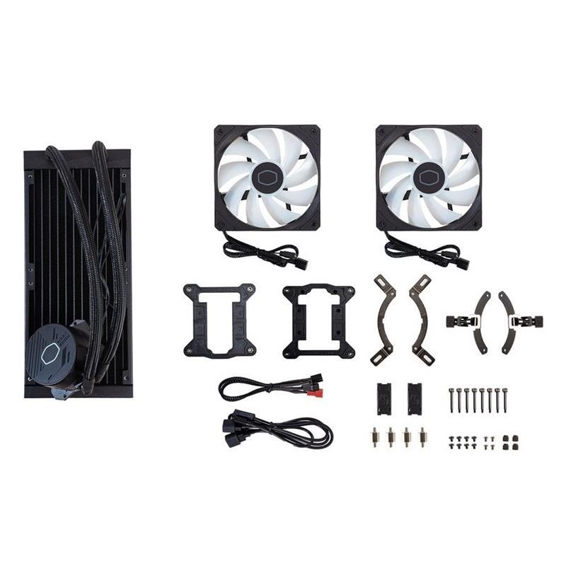COOLER MASTER Liquid cooler CPU MasterLiquid ML240L Core ARGB
