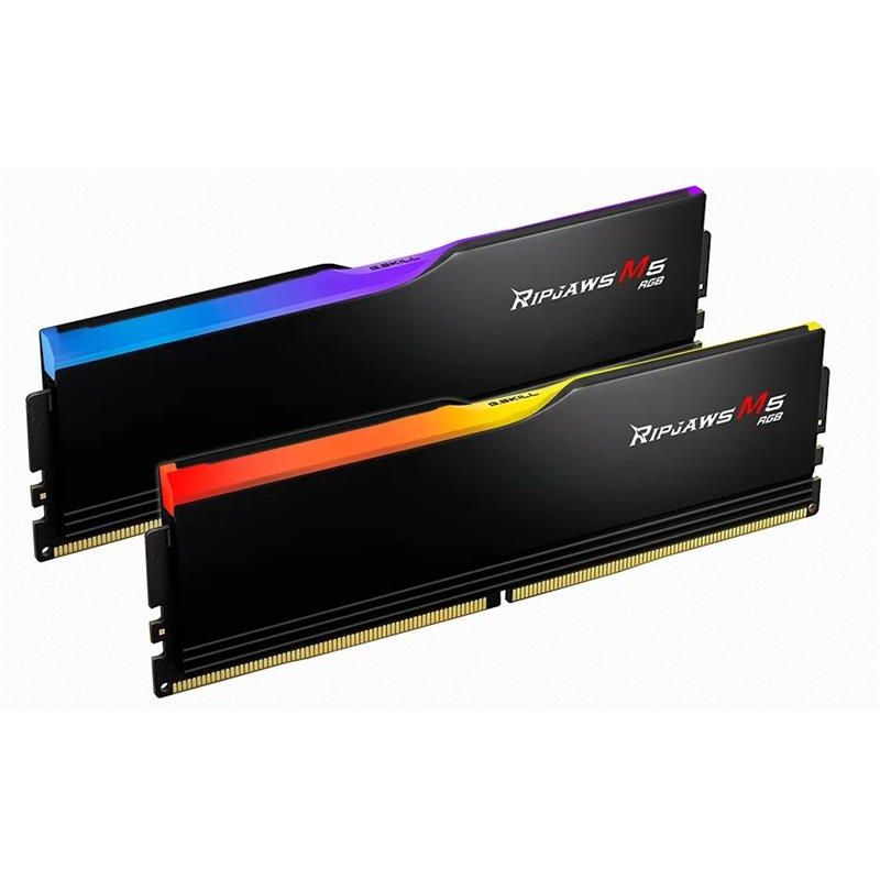G.SKILL 32GB kit DDR5 6400 CL32 Ripjaws M5 RGB black