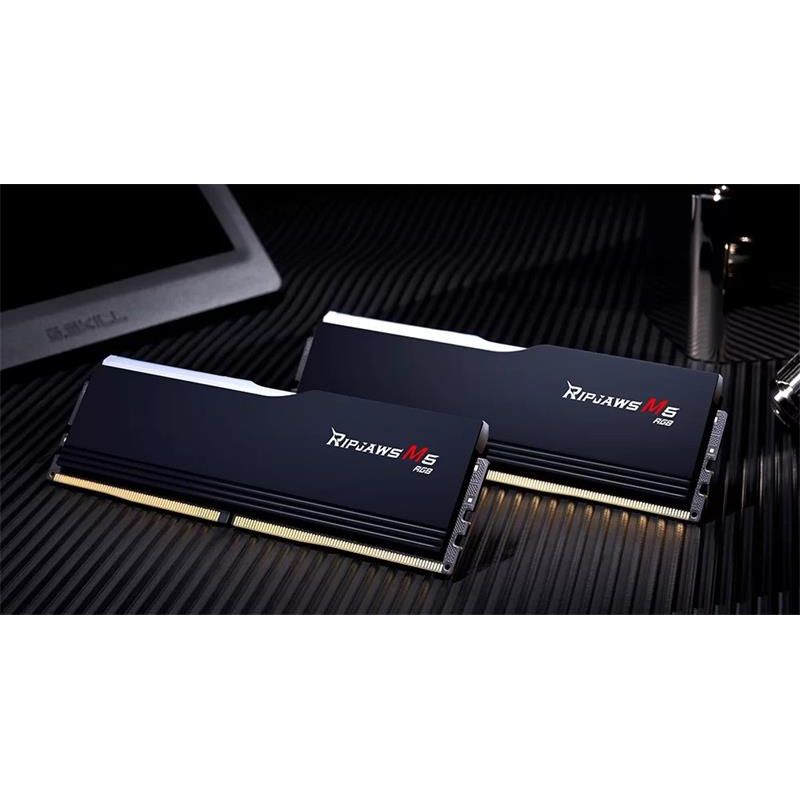 G.SKILL 32GB kit DDR5 6400 CL32 Ripjaws M5 RGB black
