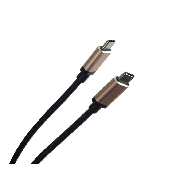 PremiumCord Kabel USB 3.2 konektor C/male - USB 3.2 C/male, 0,5m, hliníkové koenktory
